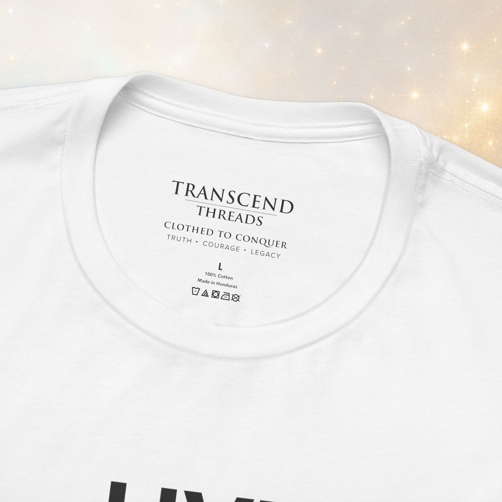 "LIVE AWAKE" Tee – Bold Edition • Free Speech Series