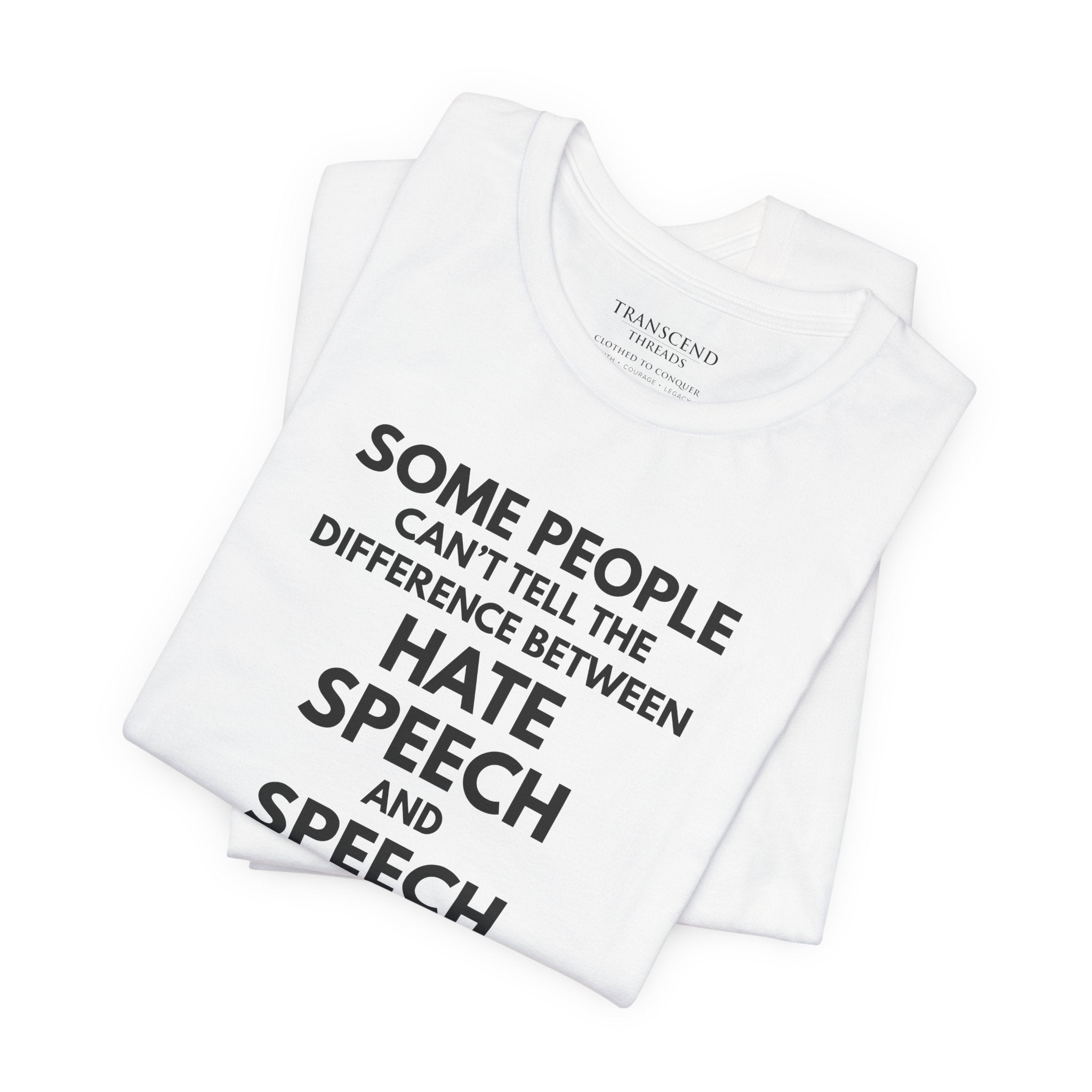 "SPEECH THEY HATE" Tee – Bold Edition • Free Speech Series