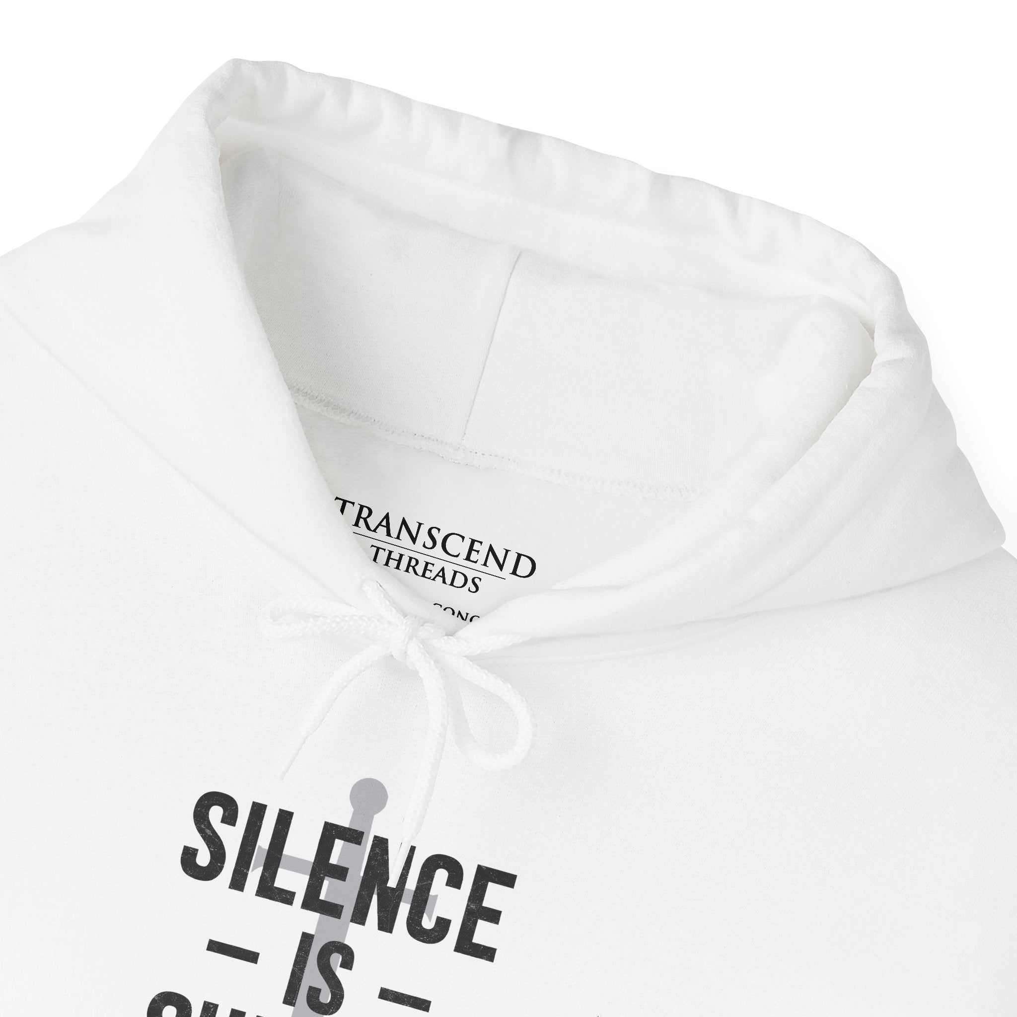 "SILENCE IS SUICIDE" Hoodie – Bold Edition • Free Speech Series