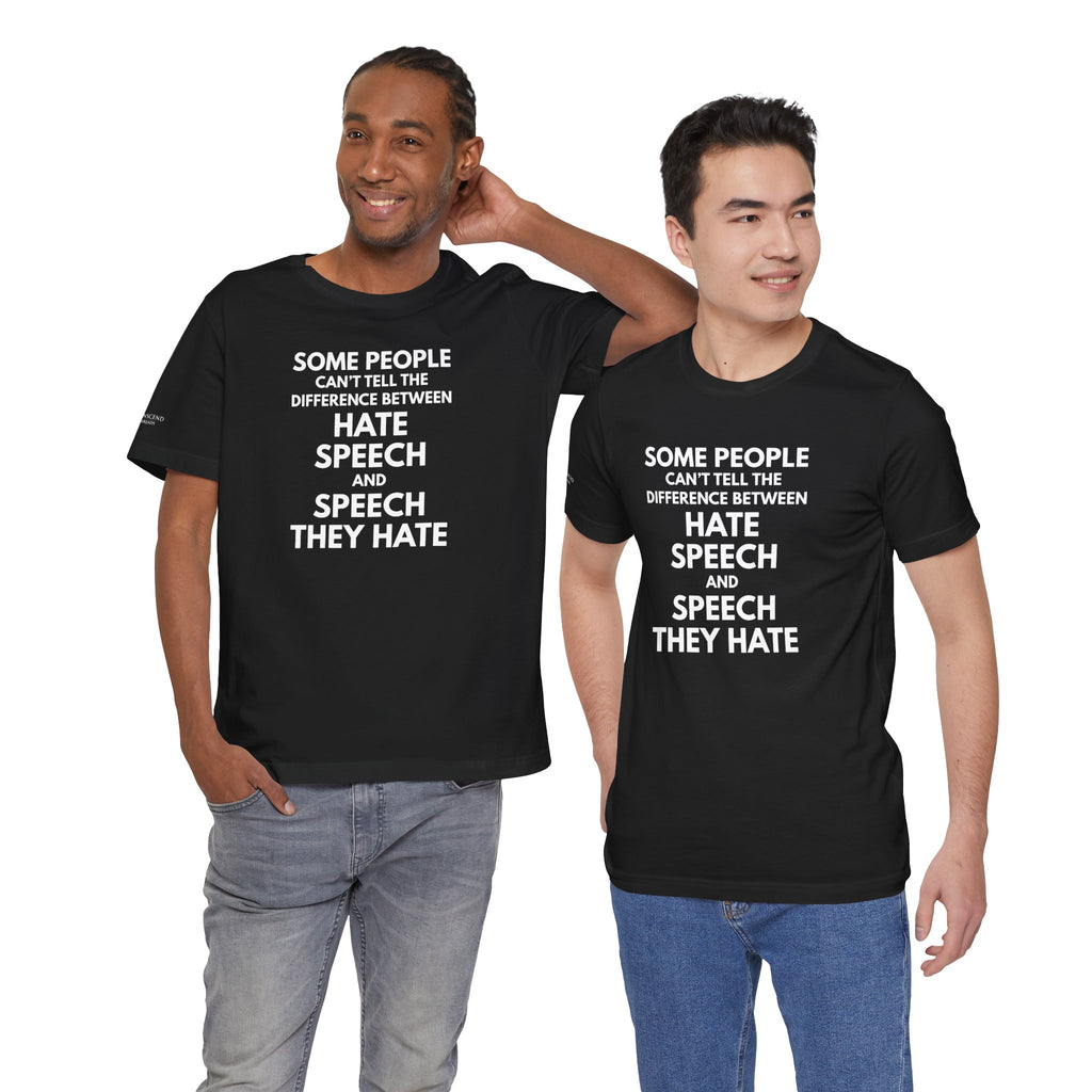 "SPEECH THEY HATE" Tee – Bold Edition • Free Speech Series