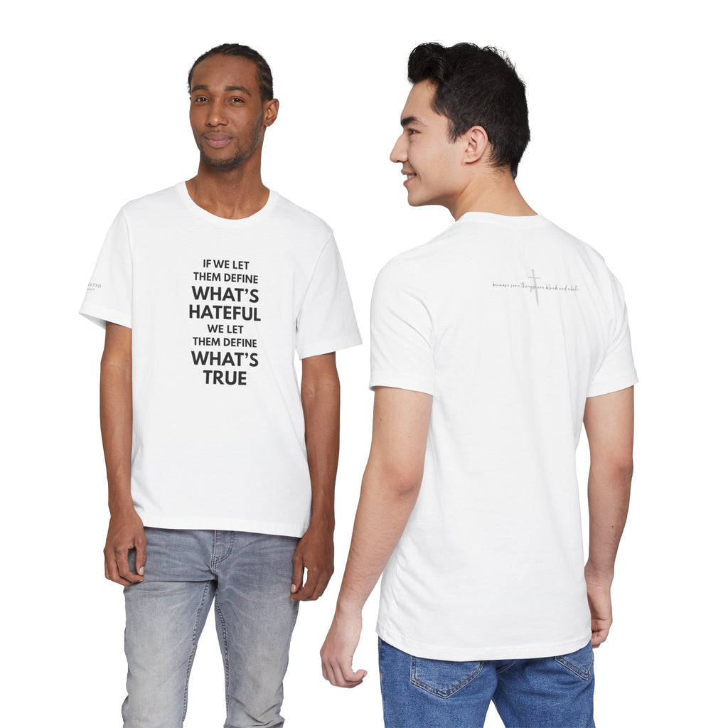"POWER TO DEFINE" Tee – Bold Edition • Free Speech Series