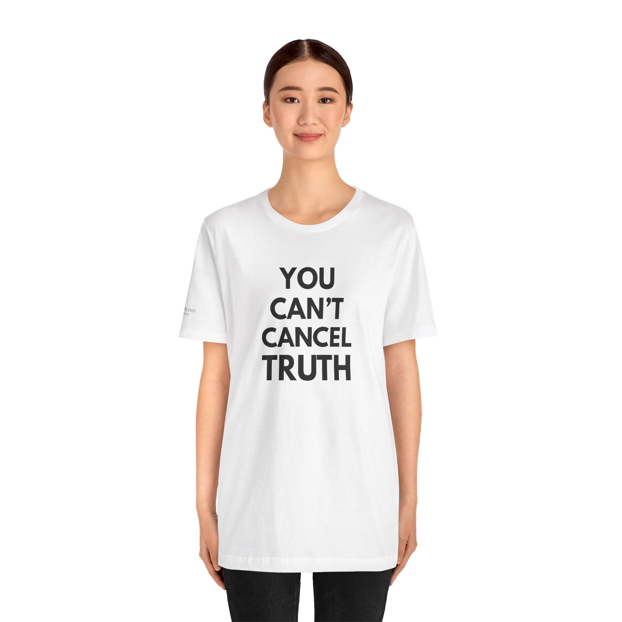 "CAN'T CANCEL TRUTH" Tee – Bold Edition • Free Speech Series