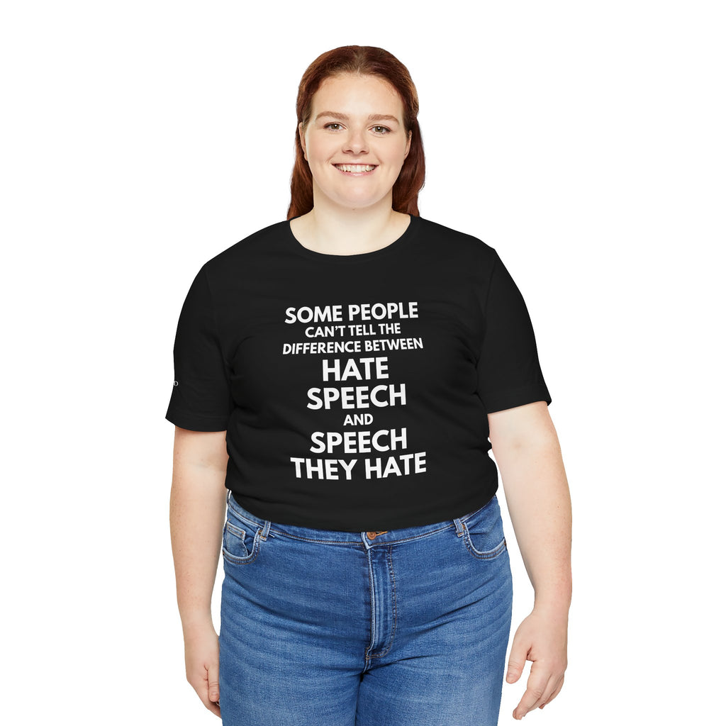 "SPEECH THEY HATE" Tee – Bold Edition • Free Speech Series