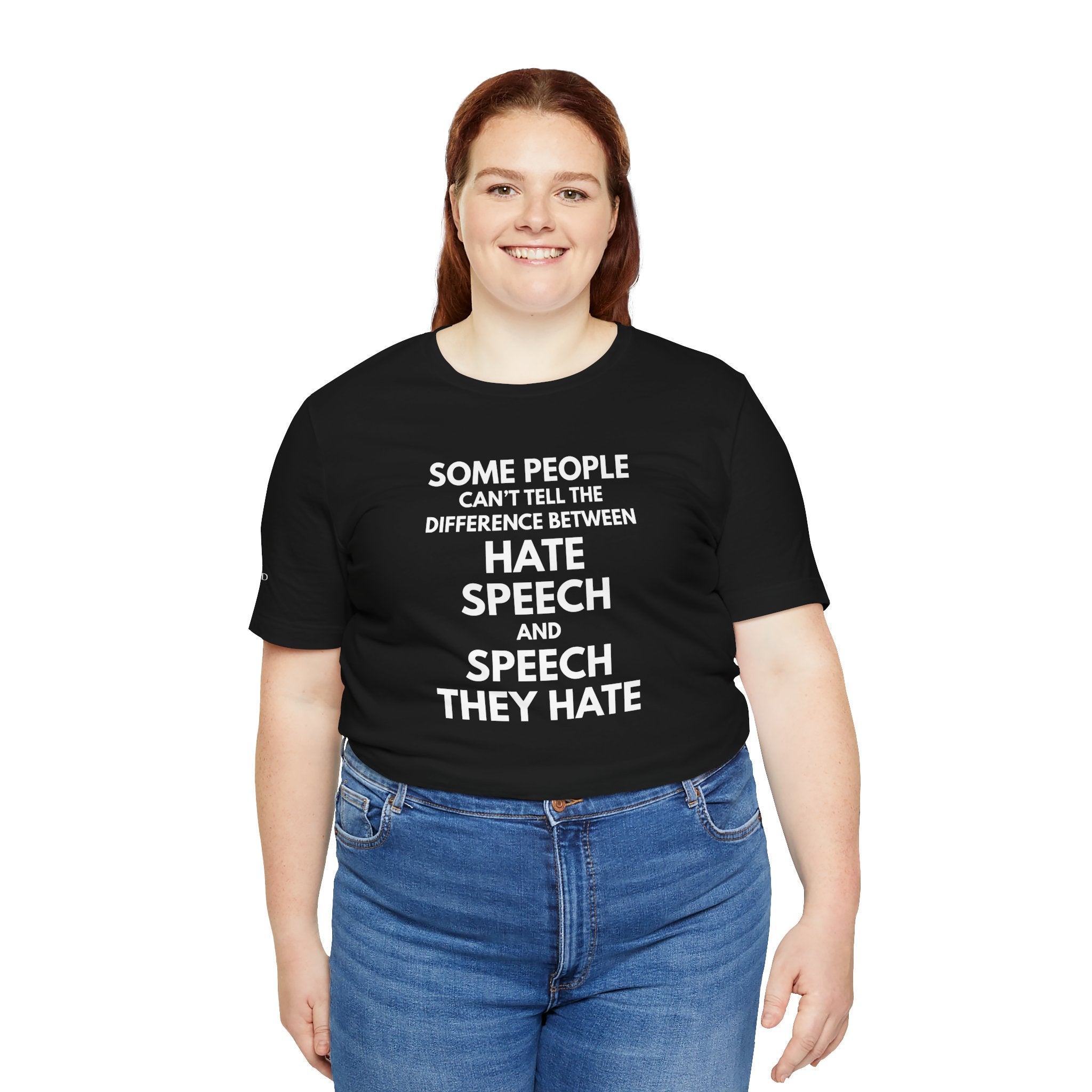 "SPEECH THEY HATE" Tee – Bold Edition • Free Speech Series