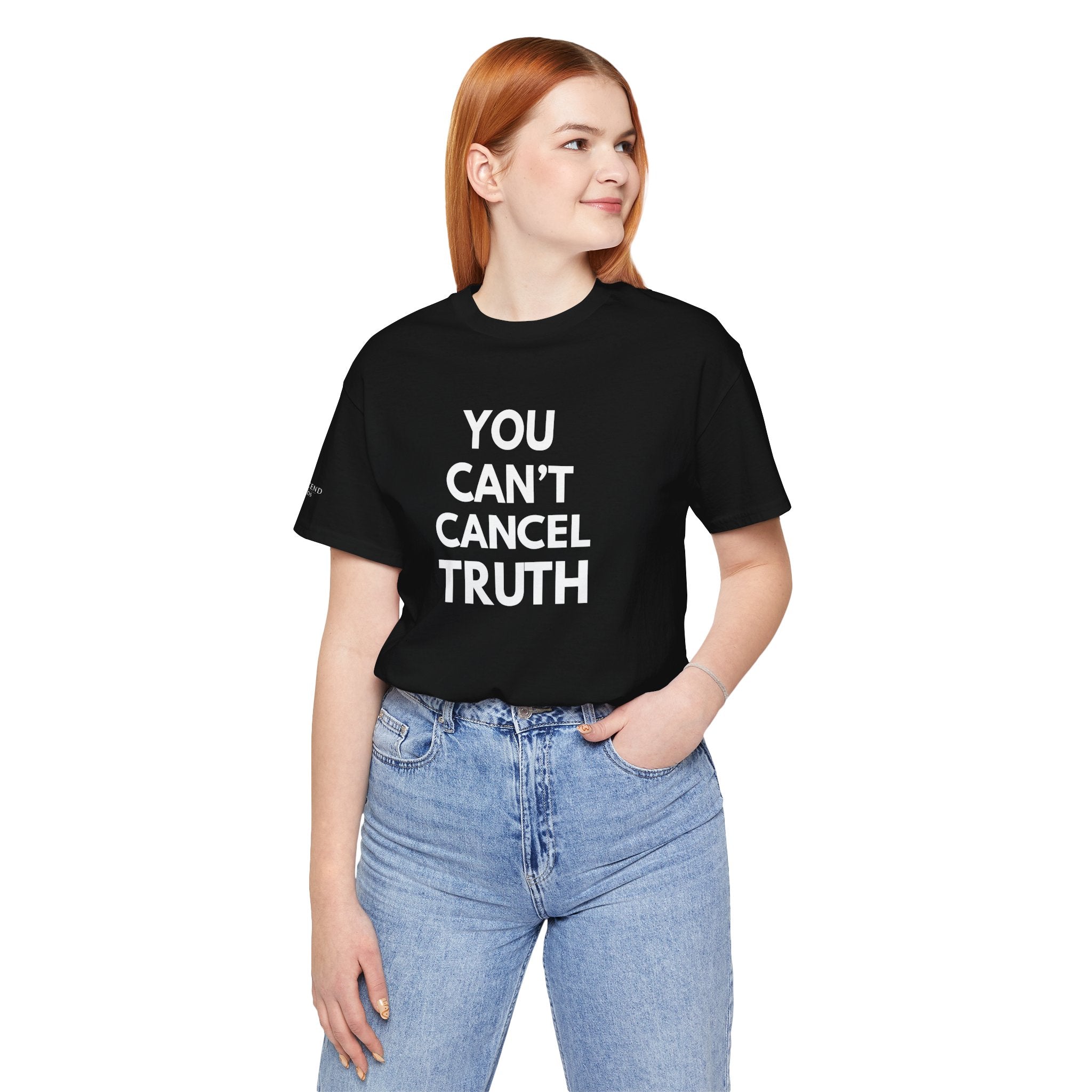 "CAN'T CANCEL TRUTH" Tee – Bold Edition • Free Speech Series