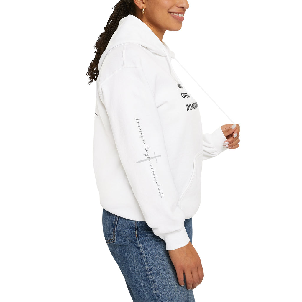 "FALSE EQUATION" Hoodie – Bold Edition • Free Speech Series
