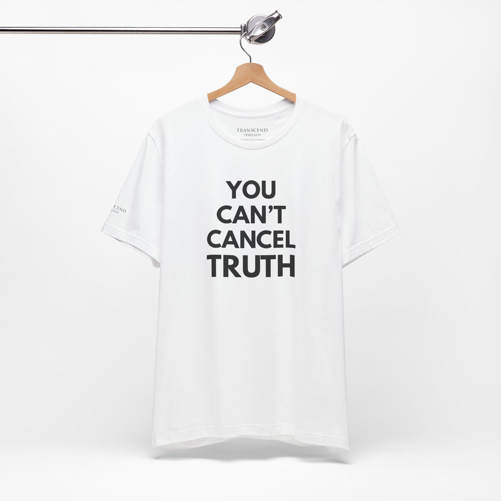 "CAN'T CANCEL TRUTH" Tee – Bold Edition • Free Speech Series