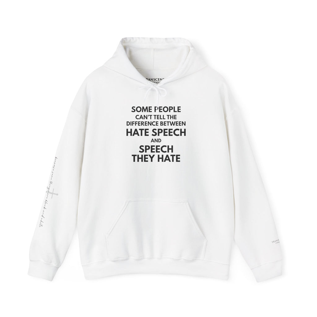 "SPEECH THEY HATE" Hoodie – Bold Edition • Free Speech Series