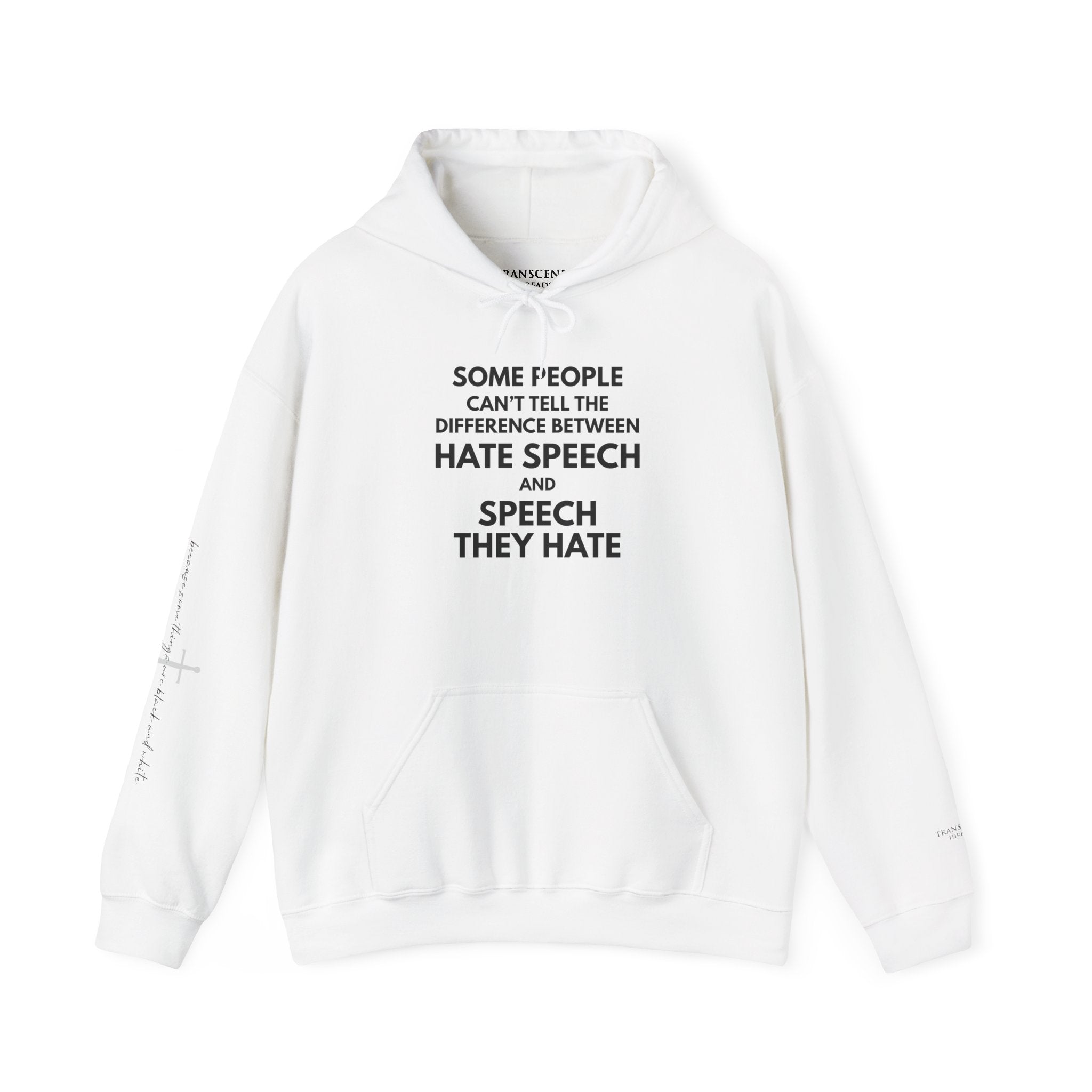 "SPEECH THEY HATE" Hoodie – Bold Edition • Free Speech Series
