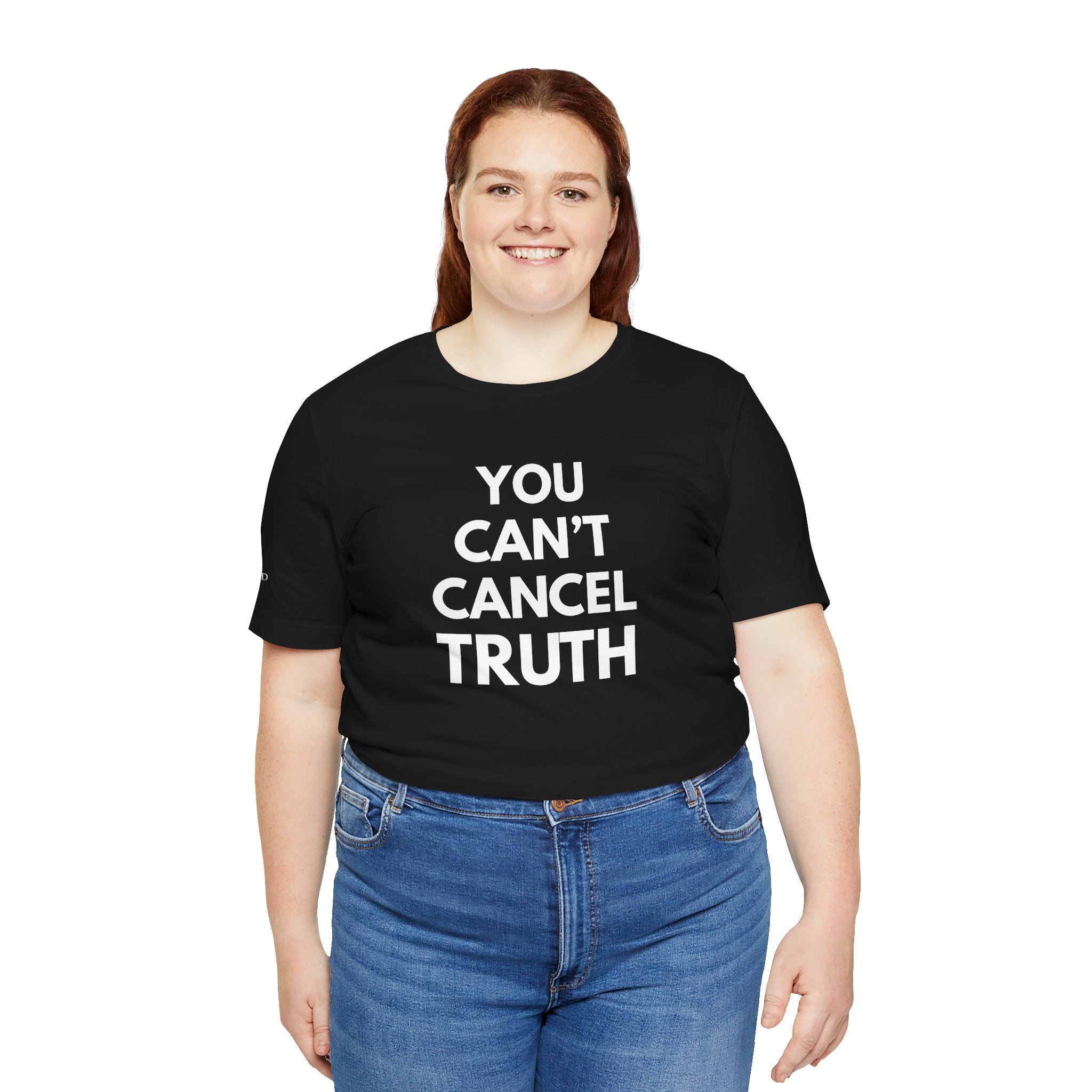 "CAN'T CANCEL TRUTH" Tee – Bold Edition • Free Speech Series