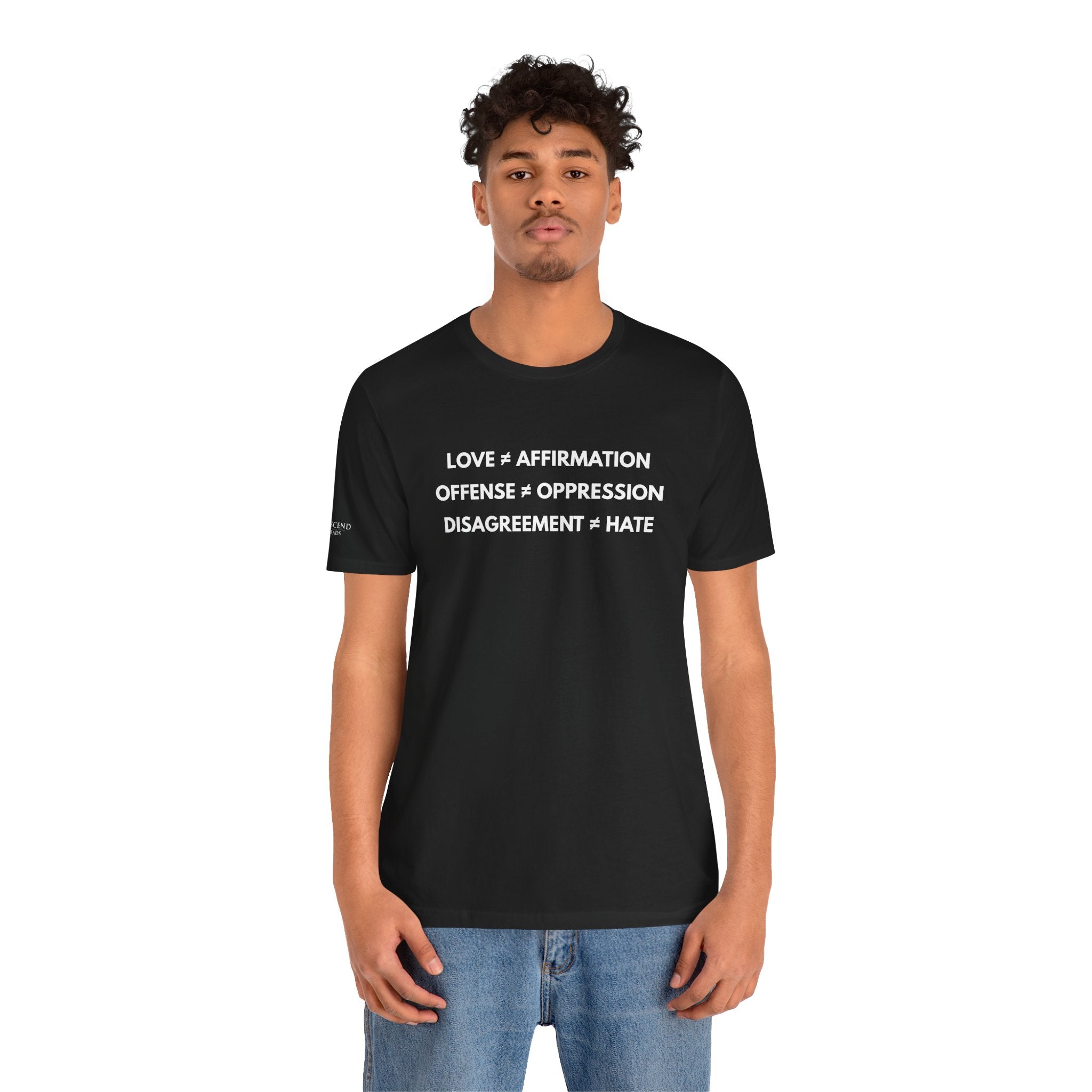 "FALSE EQUATION” Tee – Bold Edition • Free Speech Series