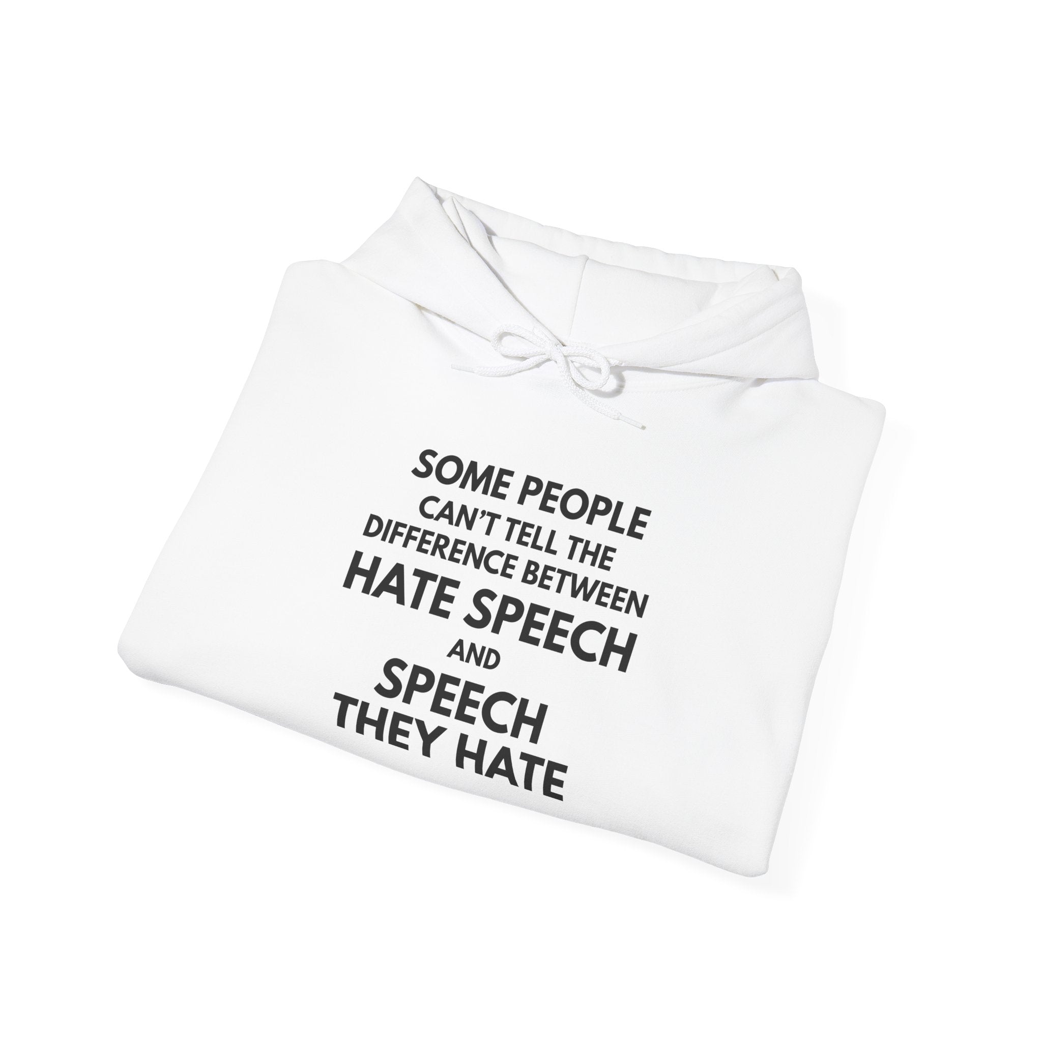 "SPEECH THEY HATE" Hoodie – Bold Edition • Free Speech Series