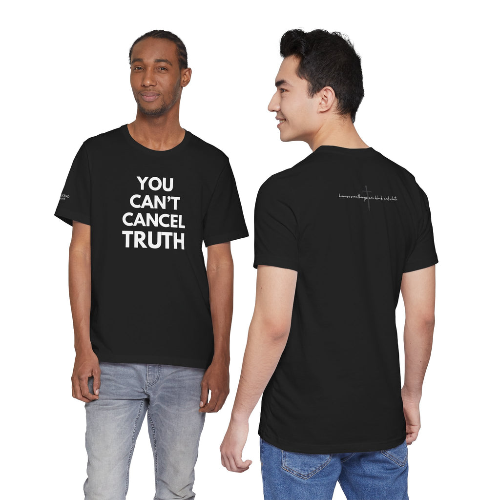 "CAN'T CANCEL TRUTH" Tee – Bold Edition • Free Speech Series