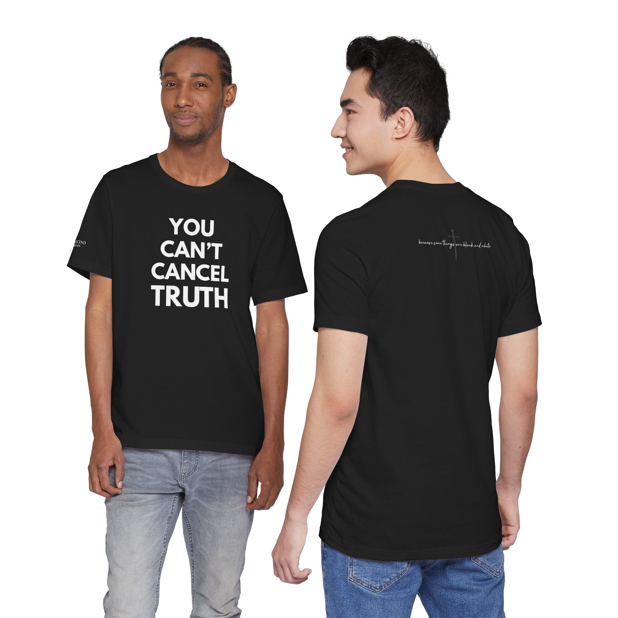 "CAN'T CANCEL TRUTH" Tee – Bold Edition • Free Speech Series