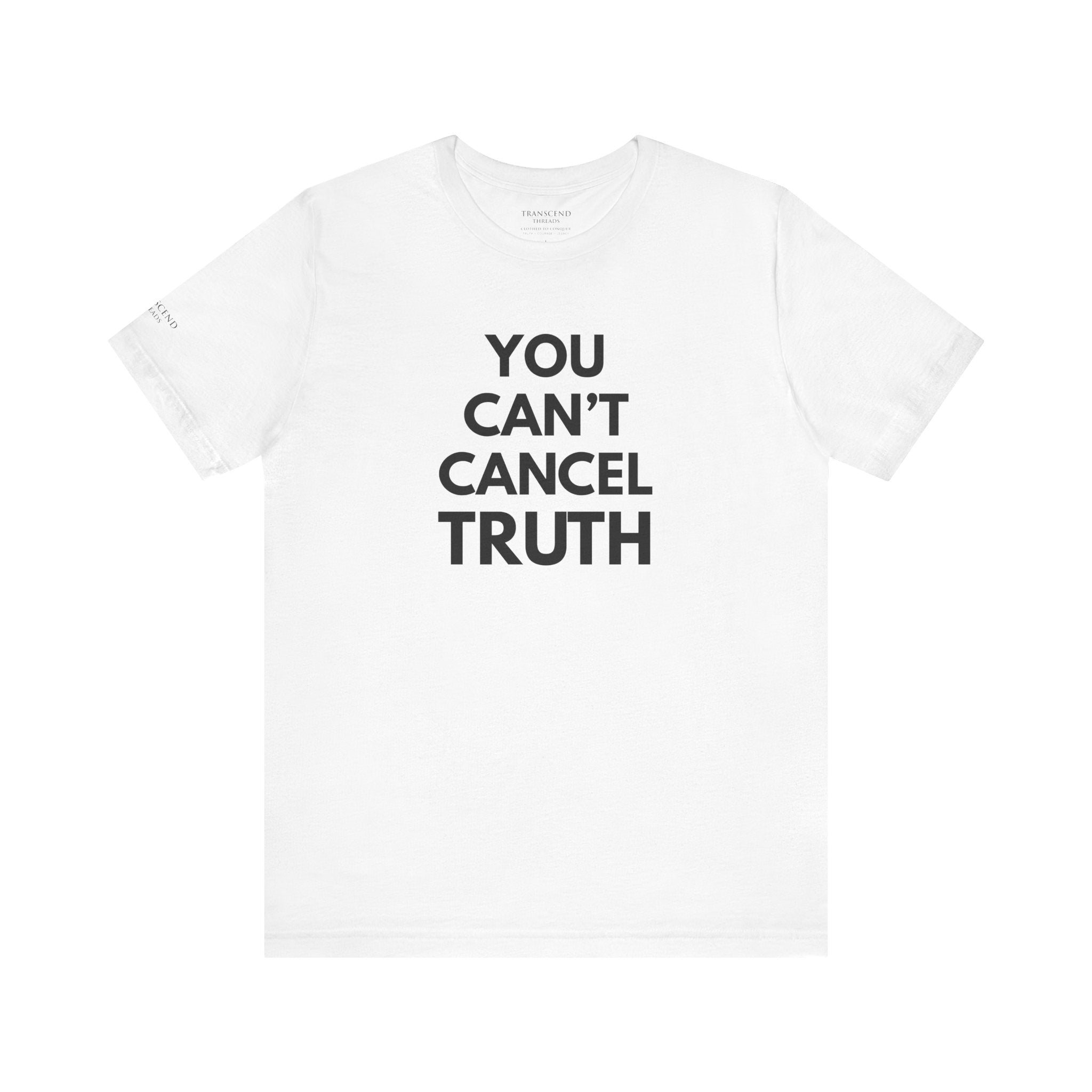 "CAN'T CANCEL TRUTH" Tee – Bold Edition • Free Speech Series
