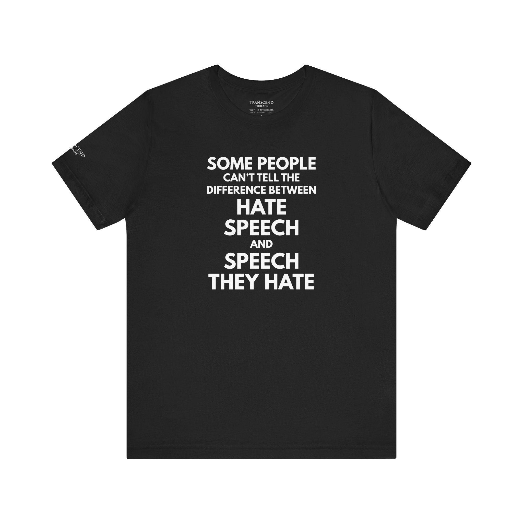 "SPEECH THEY HATE" Tee – Bold Edition • Free Speech Series