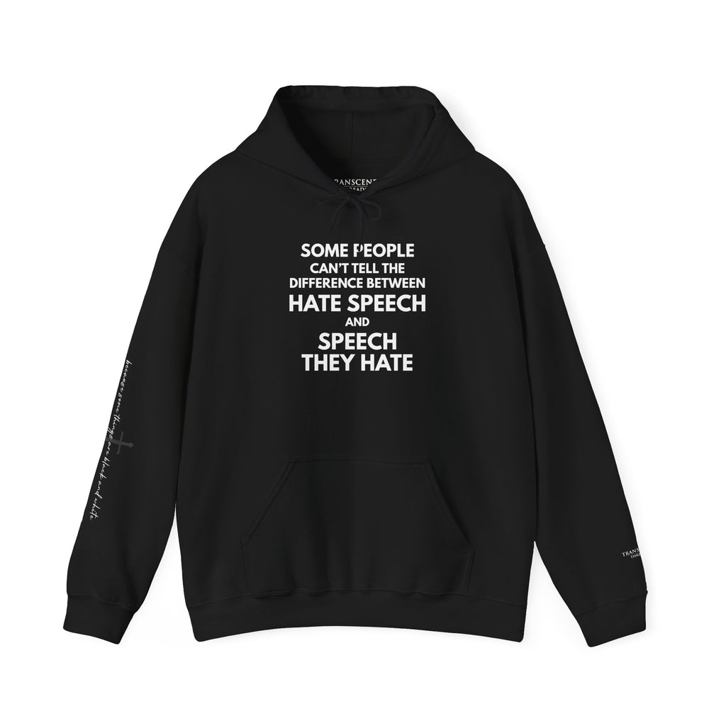 "SPEECH THEY HATE" Hoodie – Bold Edition • Free Speech Series