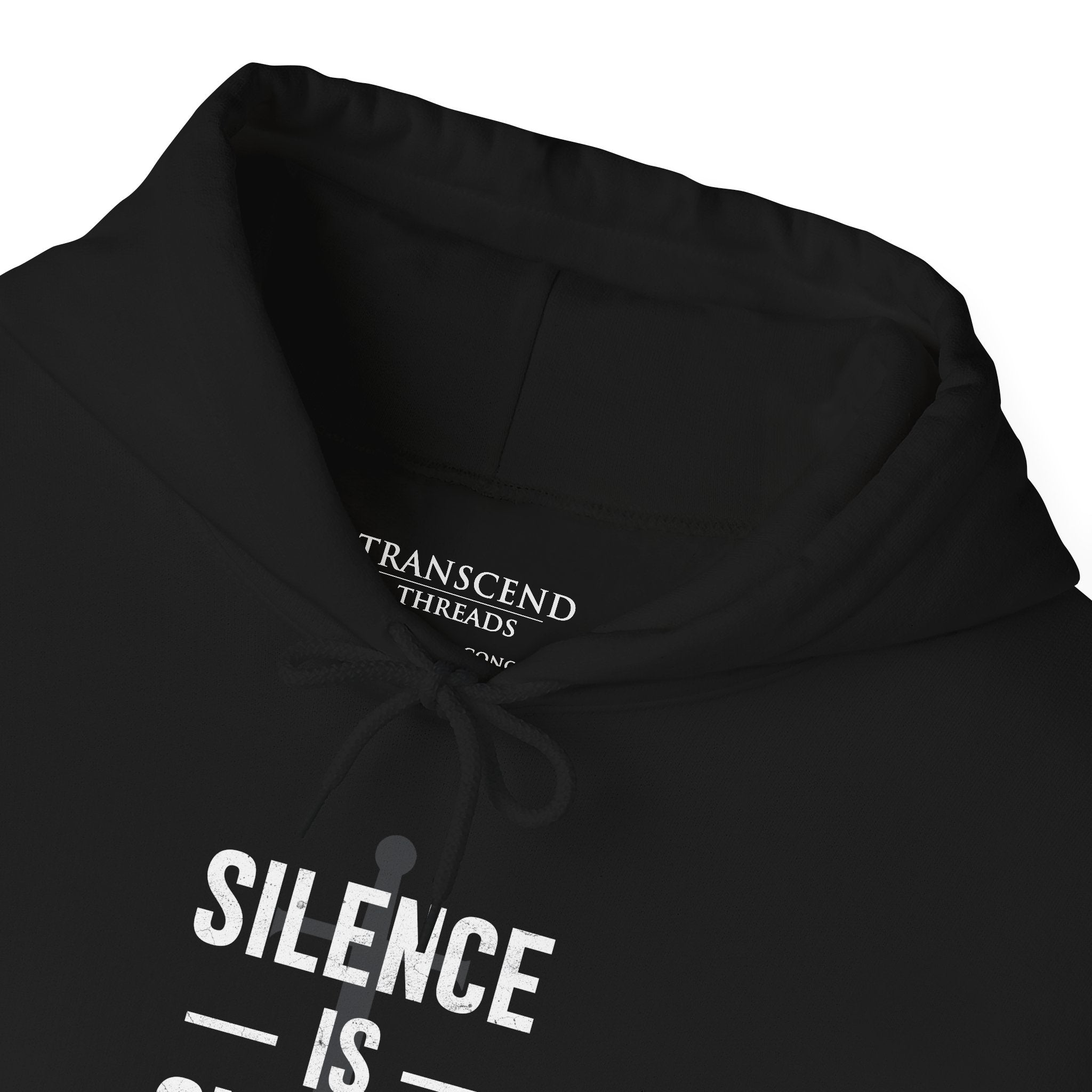 "SILENCE IS SUICIDE" Hoodie – Bold Edition • Free Speech Series