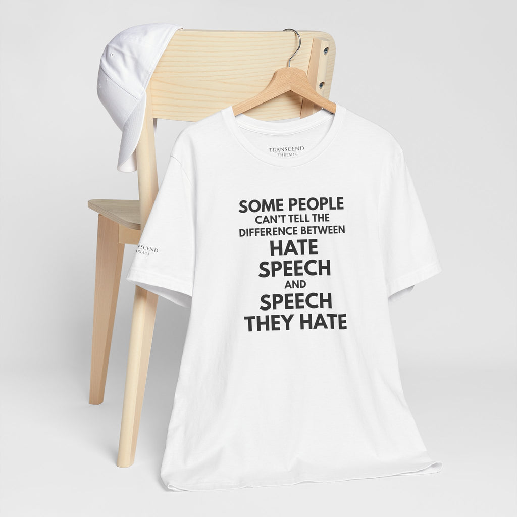 "SPEECH THEY HATE" Tee – Bold Edition • Free Speech Series