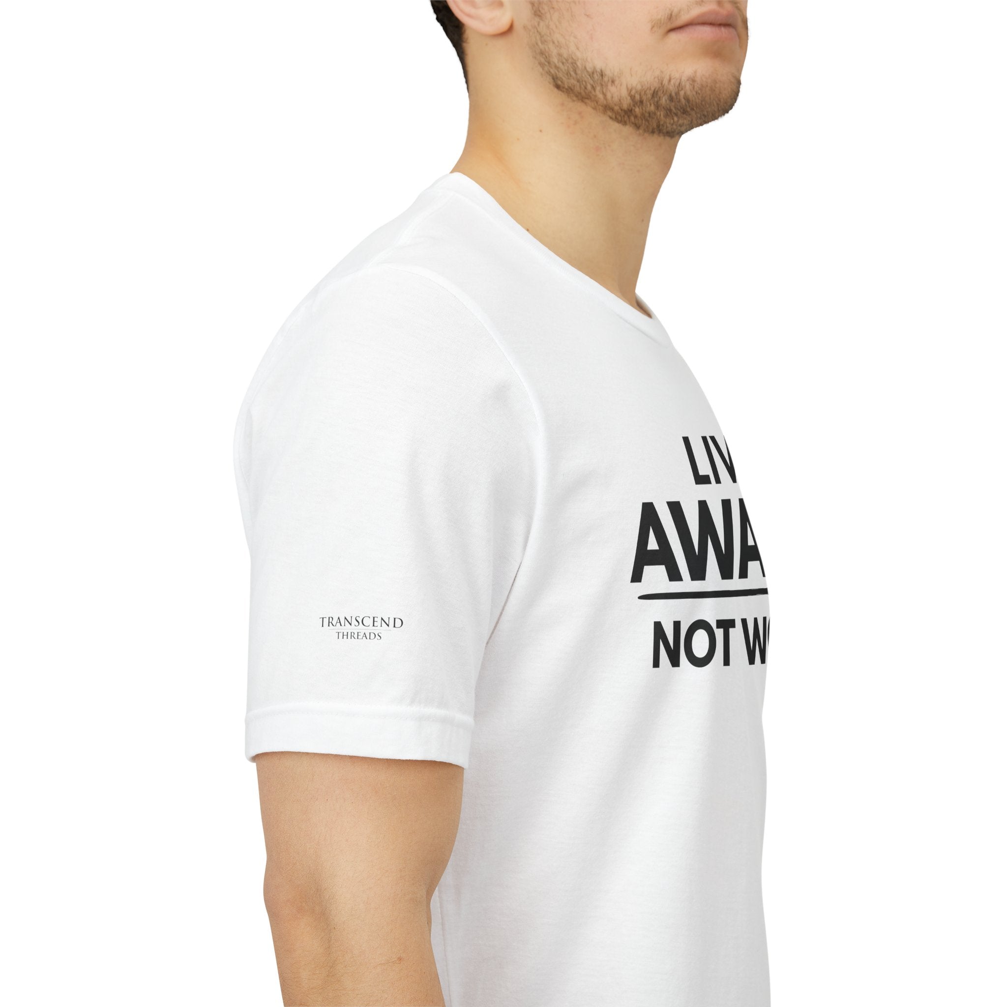 "LIVE AWAKE" Tee – Bold Edition • Free Speech Series