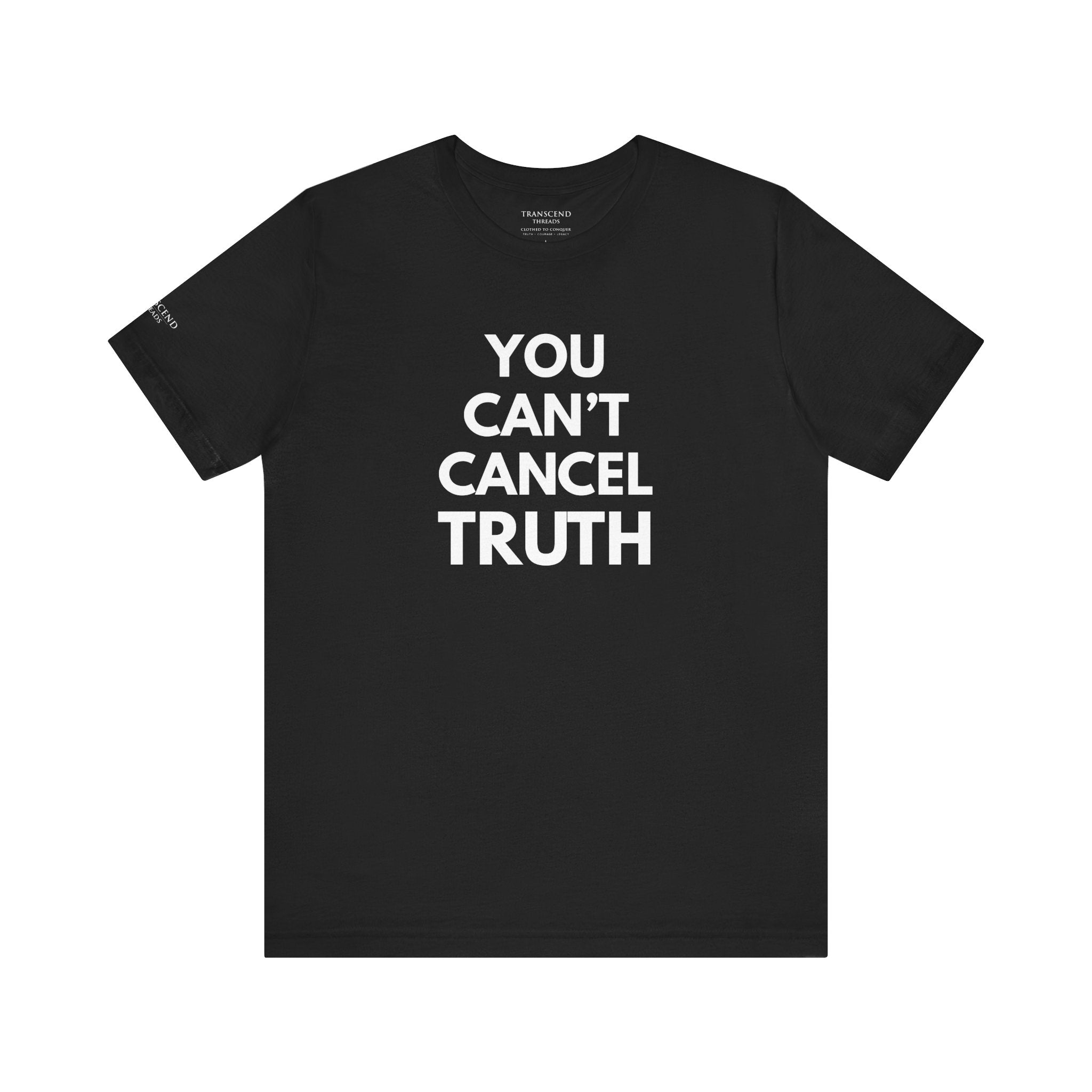 "CAN'T CANCEL TRUTH" Tee – Bold Edition • Free Speech Series