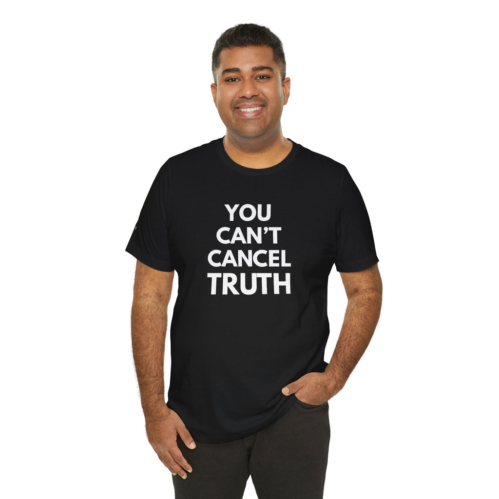 "CAN'T CANCEL TRUTH" Tee – Bold Edition • Free Speech Series