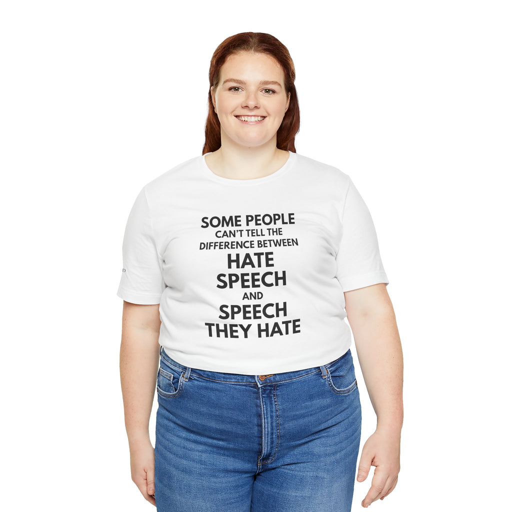 "SPEECH THEY HATE" Tee – Bold Edition • Free Speech Series