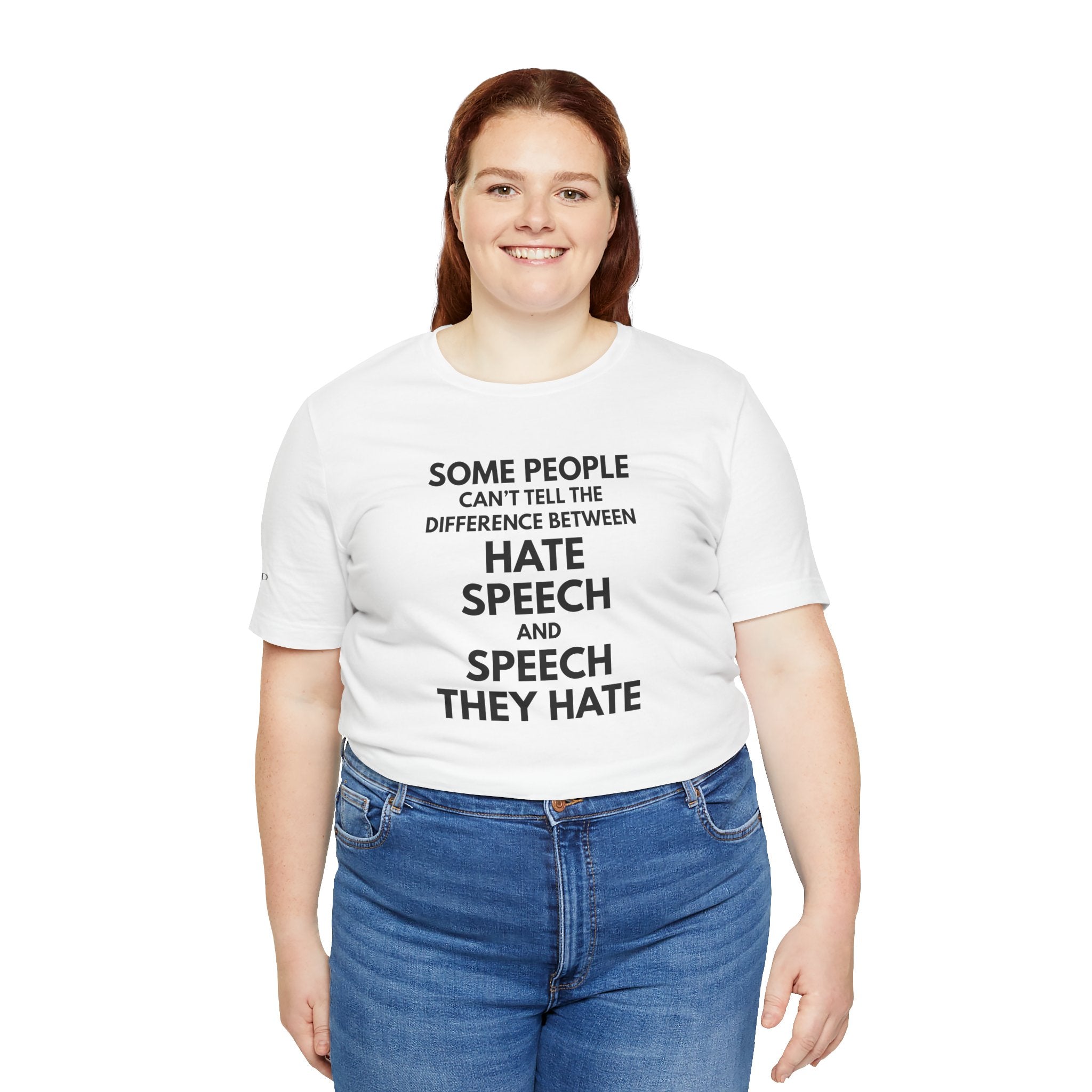 "SPEECH THEY HATE" Tee – Bold Edition • Free Speech Series