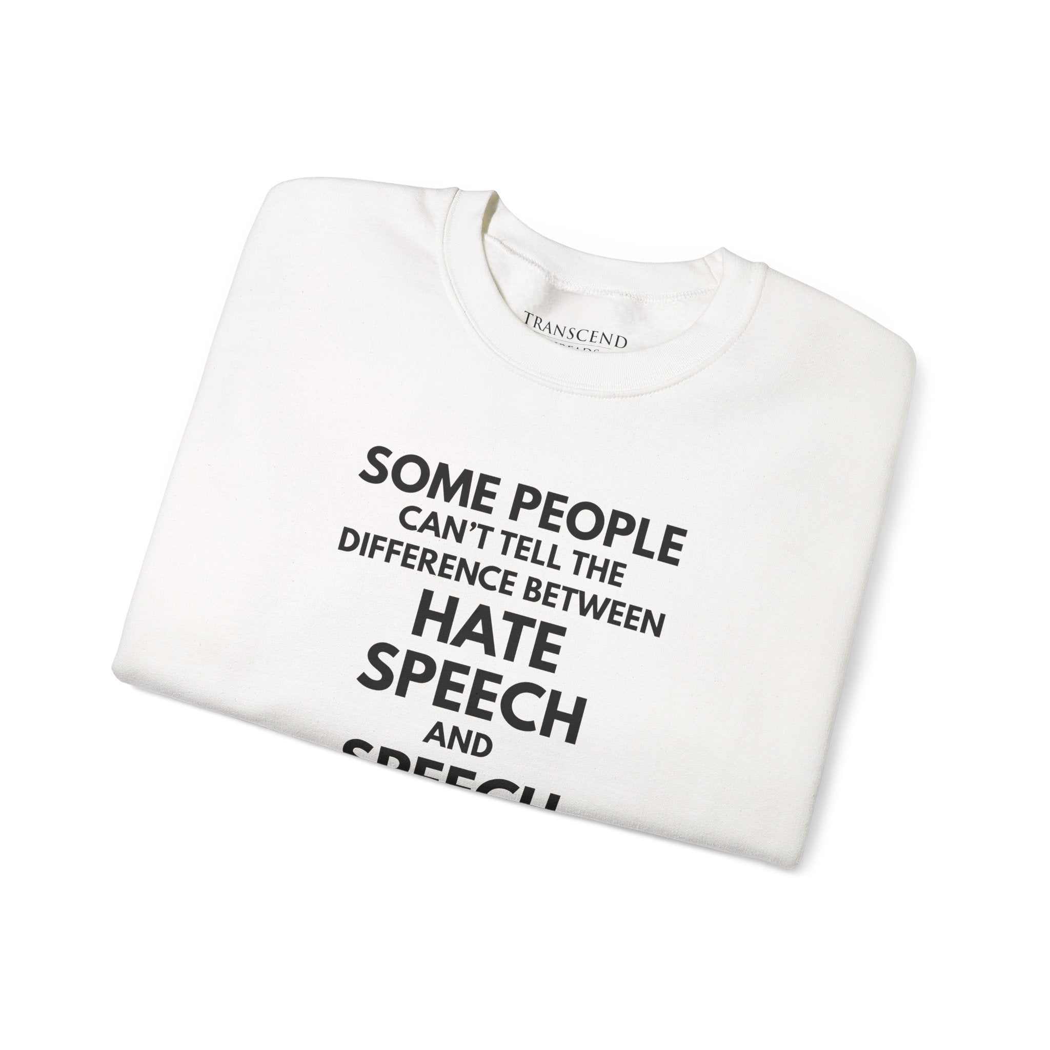 "SPEECH THEY HATE" Sweatshirt – Bold Edition • Free Speech Series