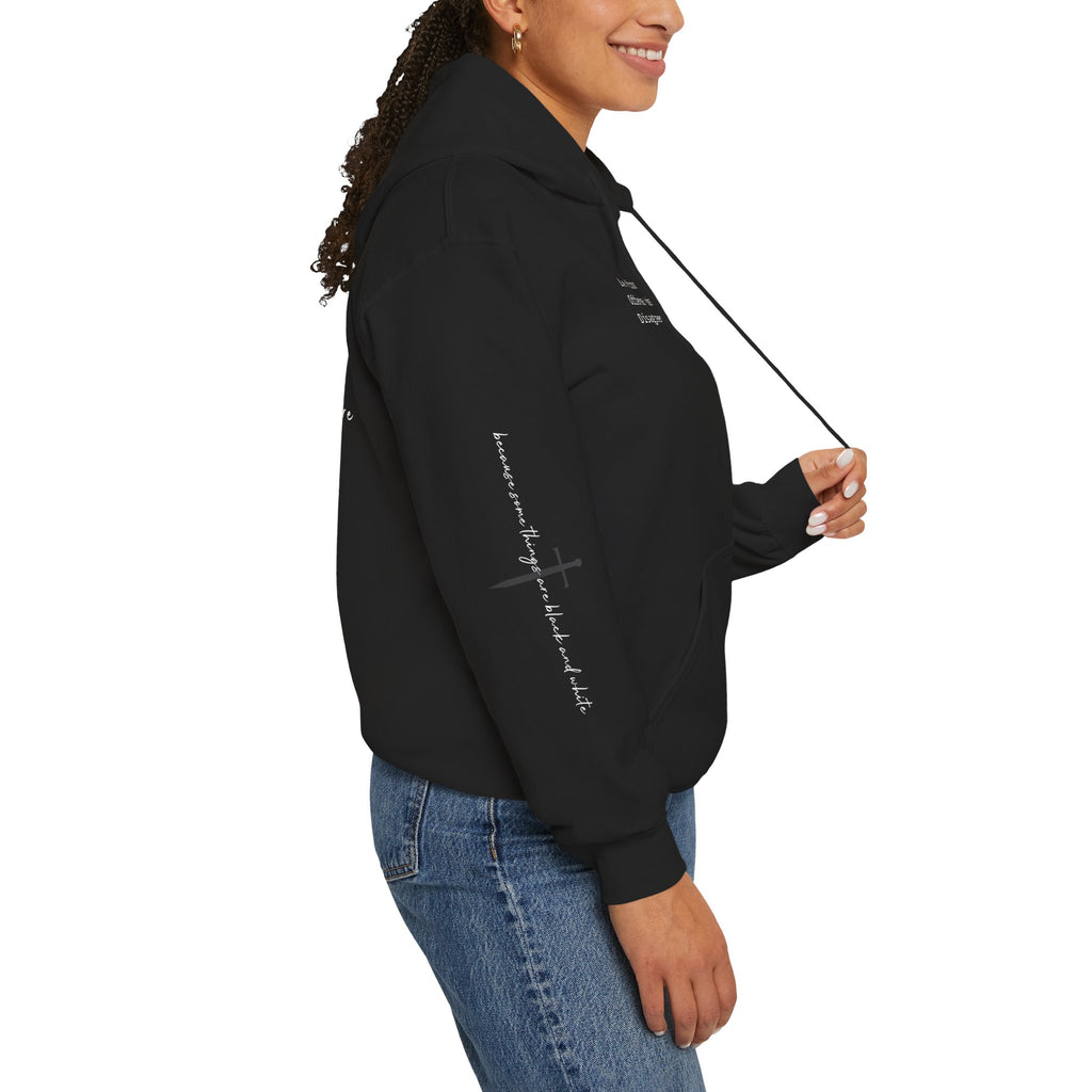 "FALSE EQUATION" Hoodie – Thinker Edition • Free Speech Series