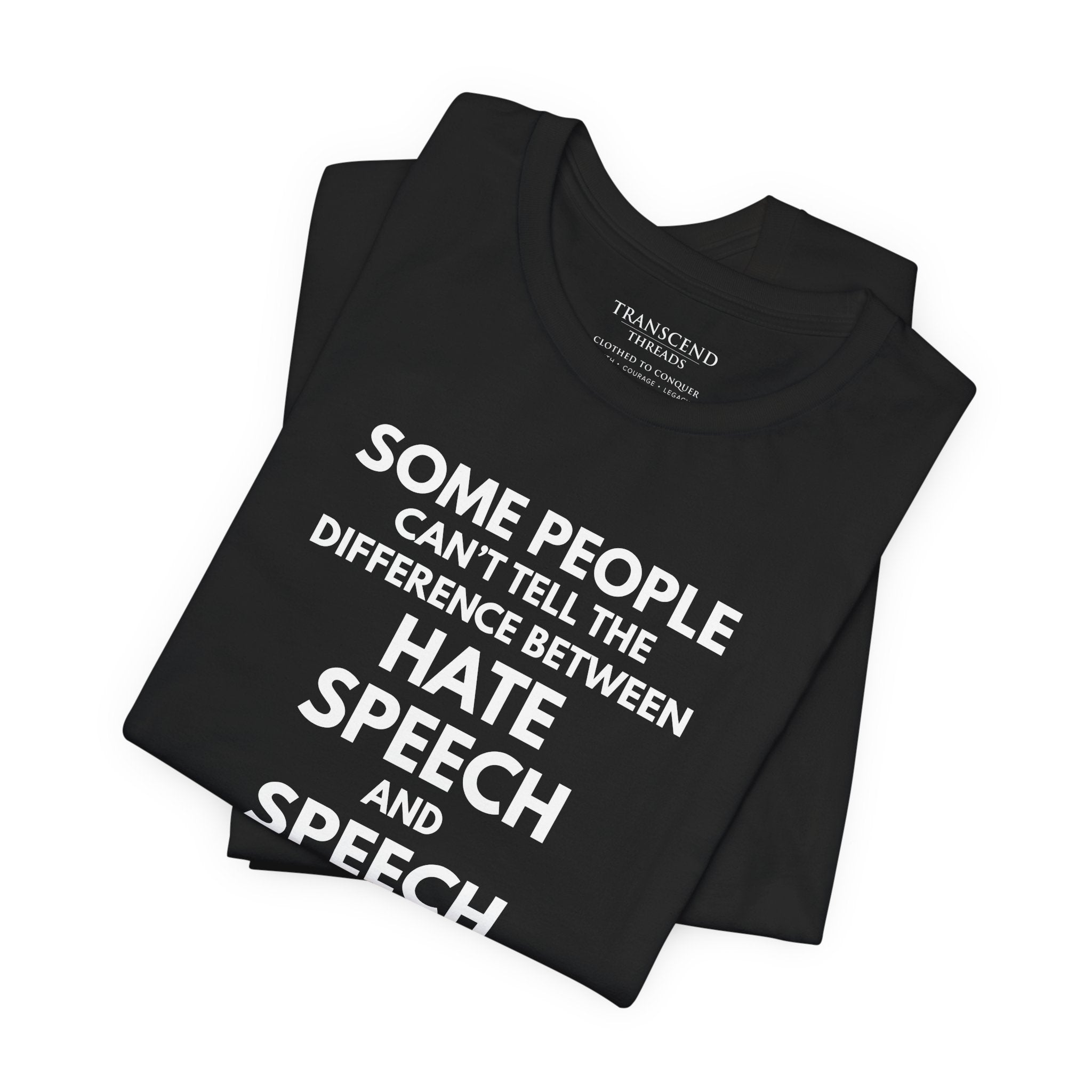 "SPEECH THEY HATE" Tee – Bold Edition • Free Speech Series