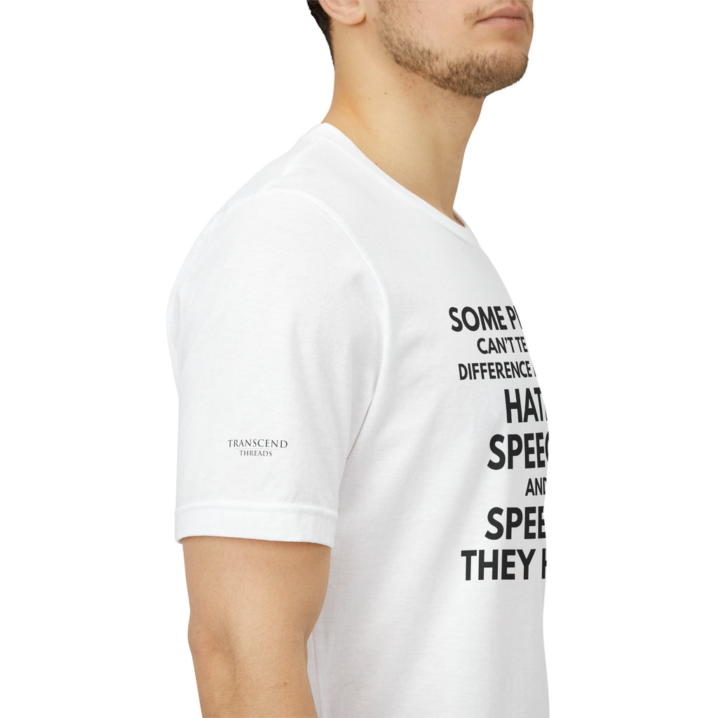 "SPEECH THEY HATE" Tee – Bold Edition • Free Speech Series