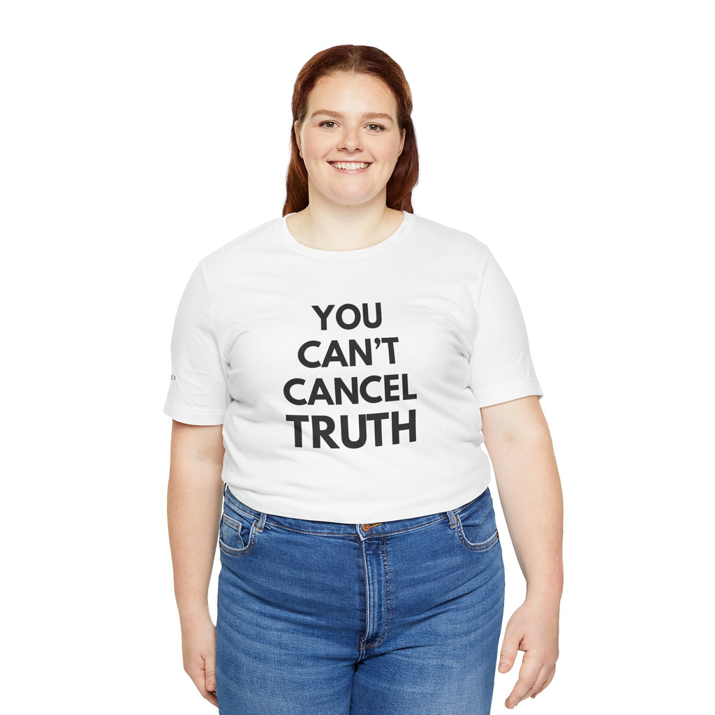 "CAN'T CANCEL TRUTH" Tee – Bold Edition • Free Speech Series