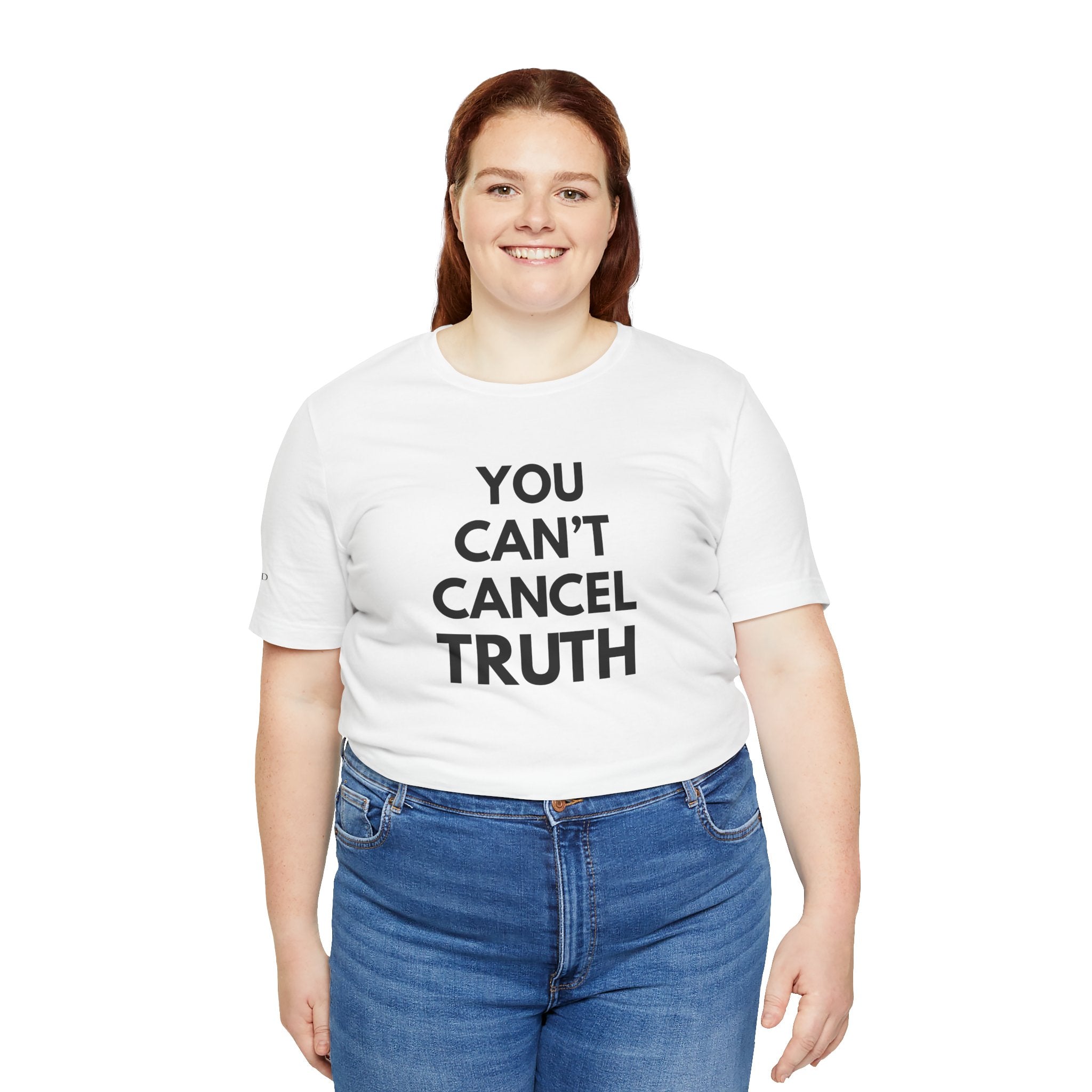 "CAN'T CANCEL TRUTH" Tee – Bold Edition • Free Speech Series