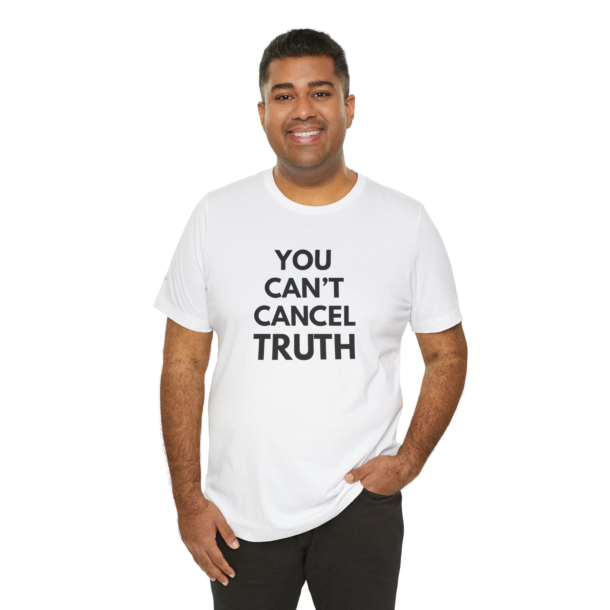 "CAN'T CANCEL TRUTH" Tee – Bold Edition • Free Speech Series