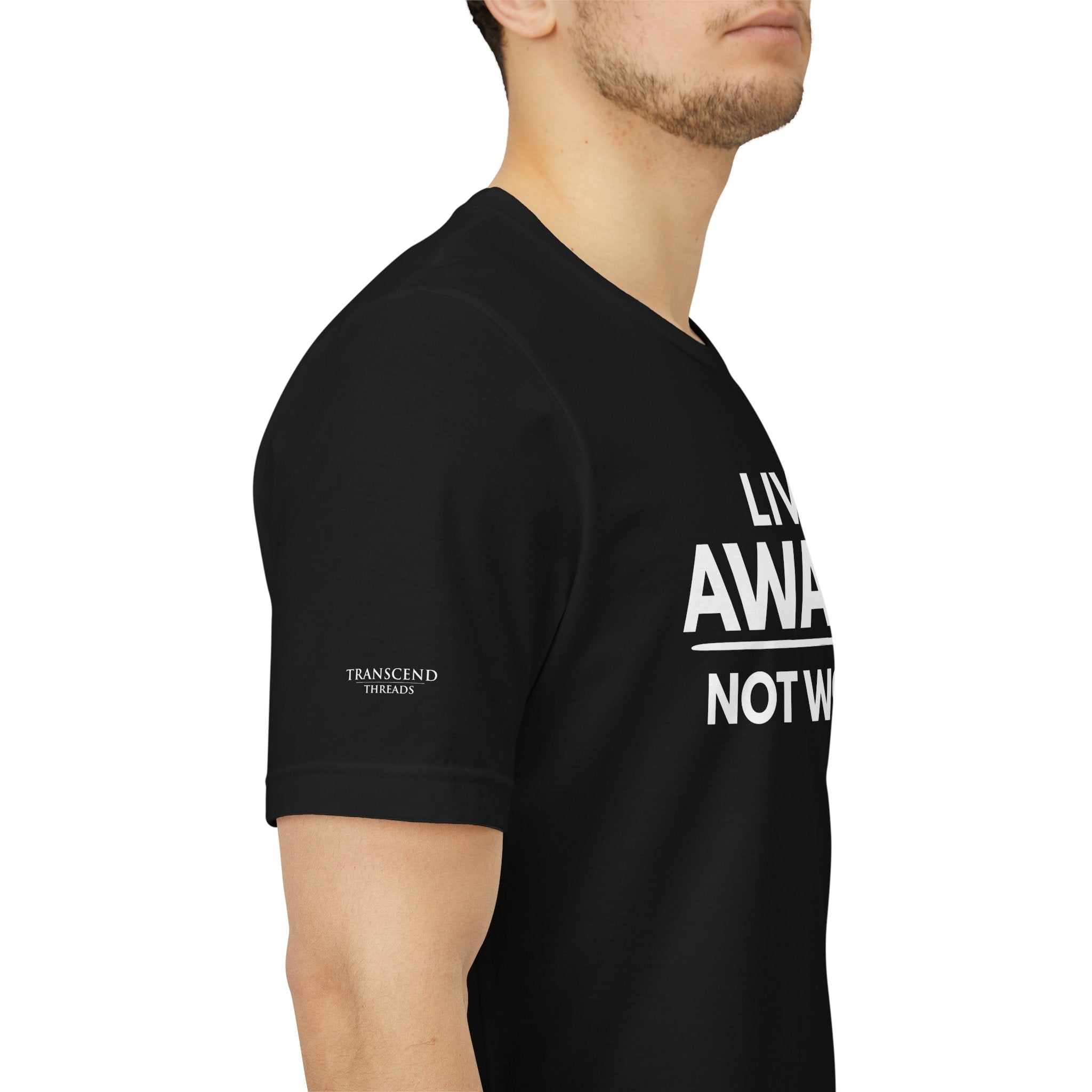 "LIVE AWAKE" Tee – Bold Edition • Free Speech Series